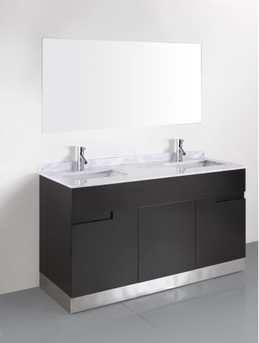 Stark 60-inch Double-sink Vanity Set