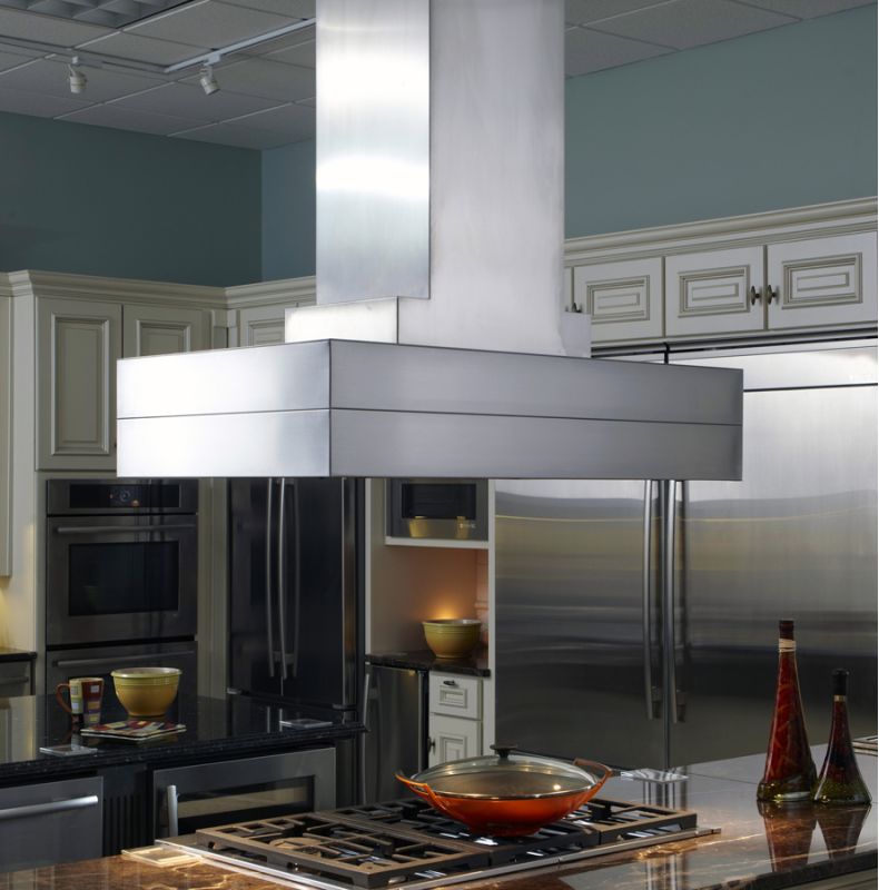 Vent-A-Hood CIEH9-242 Island Range Hood from the Contemporary Series Stainless Steel Range Hood