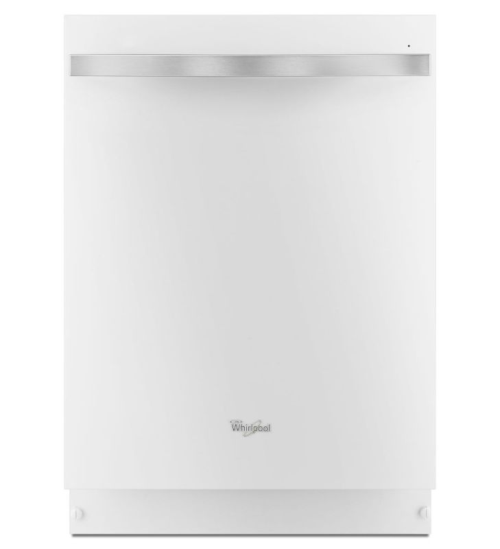 Whirlpool WDT720PAD 24 GoldA Series Dishwasher with Silverware Spray White Ice Dishwashers Built-In